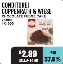 Bestway Coppenrath & Wiese chocolate fudge cake offer