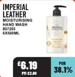 Bestway Imperial Leather moisturising hand wash offer