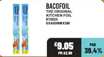 Bestway Bacofoil the original kitchen foil offer