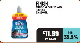 Bestway Finish rinse & shine aid offer