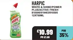 Bestway Harpic active fresh offer
