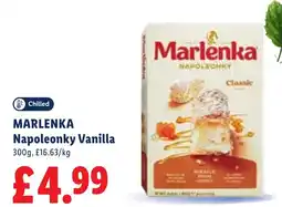 Lidl Marlenka Napoleonky Vanilla offer