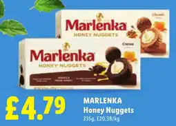 Lidl Marlenka honey nuggets offer
