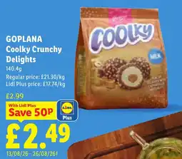 Lidl Coolky Crunchy Delights offer