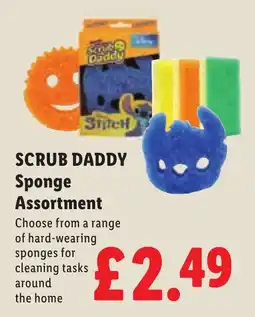 Lidl Scrub Daddy Sponge Assortment offer