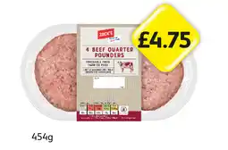 Londis Jack's Beef Quarter Pounders offer