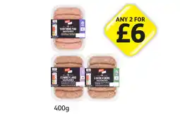 Londis Jack's Sausages Traditional, Cumberland, Lincolnshire offer