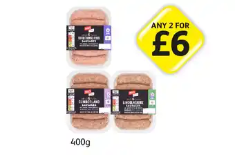 Londis Jack's Sausages Traditional, Cumberland, Lincolnshire offer