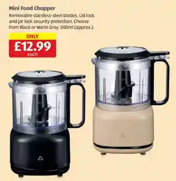 Aldi Mini Food Chopper offer