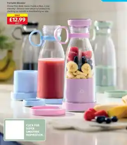 Aldi Portable Blender offer
