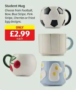 Aldi Student Mug offer