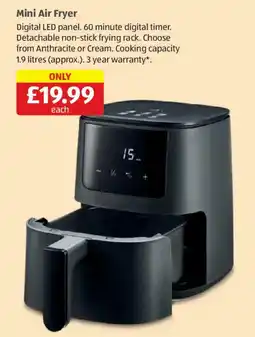 Aldi Mini Air Fryer offer