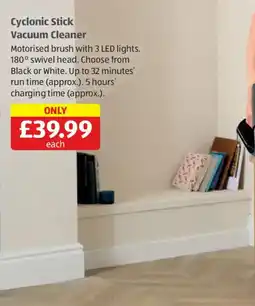 Aldi Cyclonic Stick Vacuum Cleaner offer