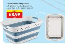 Aldi Collapsible Laundry Basket offer