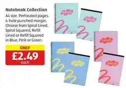 Aldi Notebook Collection offer