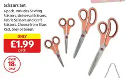 Aldi Scissors Set offer