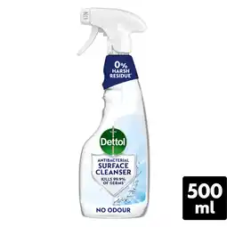 Iceland Dettol Antibacterial Surface Cleanser Spray 500ml offer