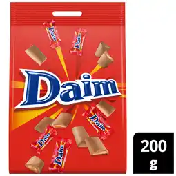Iceland Daim Mini Chocolate Bag 200g offer