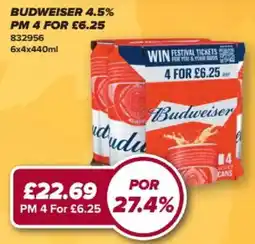 Bestway Budweiser offer