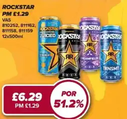 Bestway Rockstar energy drink offer