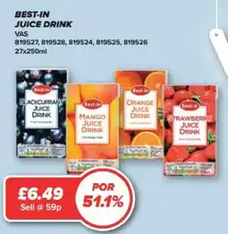 Bestway Best-in juice drink offer