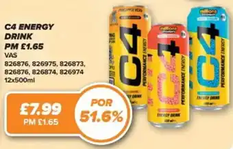 Bestway C4 energy drink offer