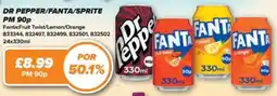 Bestway Dr Pepper/Fanta/Sprite offer