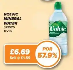 Bestway Volvic mineral water offer