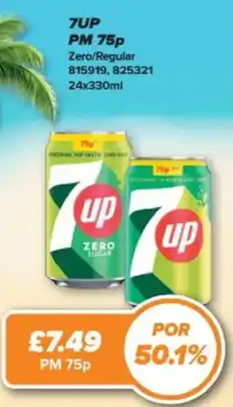 Bestway 7up zero sugar offer