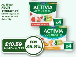 Bestway Activia gut health offer