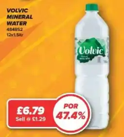 Bestway Volvic mineral water offer