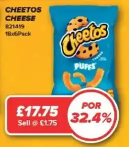Bestway Cheetos cheese puffs offer