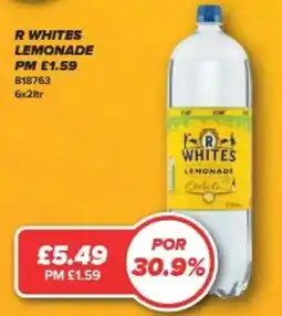 Bestway R Whites lemonade offer