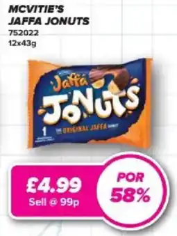 Bestway McVitie's Jaffa Jonuts offer