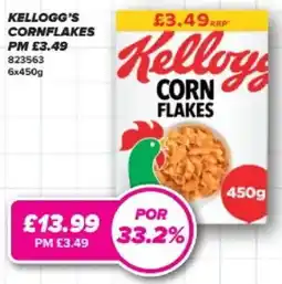 Bestway Kellogg's cornflakes offer