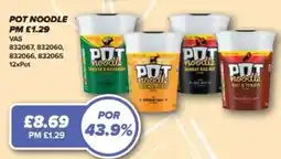 Bestway Pot noodle offer