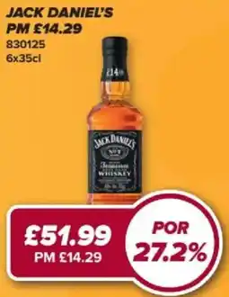 Bestway Jack Daniel's Tennessee Whiskey offer