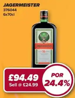 Bestway Jagermeister offer