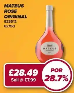 Bestway Mateus rose original offer