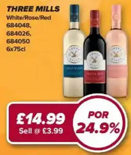 Bestway Three Mills White/Rose/Red offer