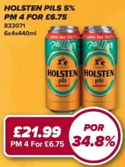 Bestway Holsten pils offer