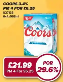 Bestway Coors offer