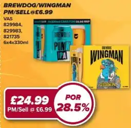 Bestway Brewdog wingman offer