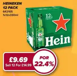 Bestway Heineken 12 pack offer