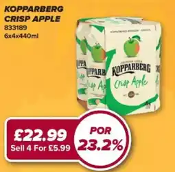 Bestway Koppaberg crisp apple offer