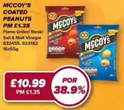 Bestway McCoy's coated peanuts offer