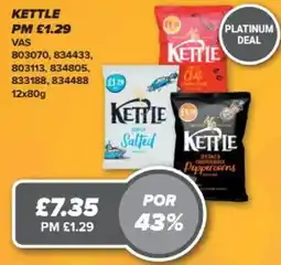 Bestway Kettle crisps offer