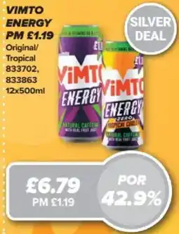 Bestway Vimto energy offer