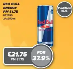 Bestway Red Bull energy drink offer