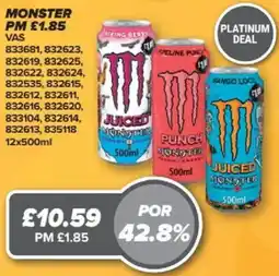 Bestway Monster energy drink offer